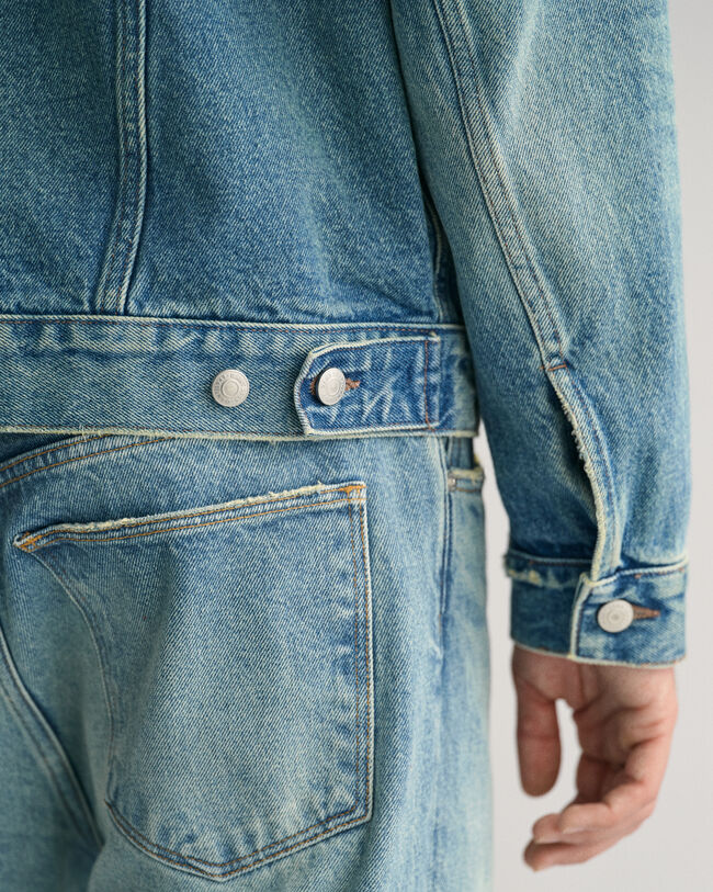 Casaco de ganga Trucker