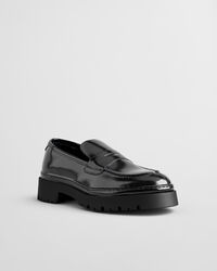Loafers em pele Chunky Aligrey
