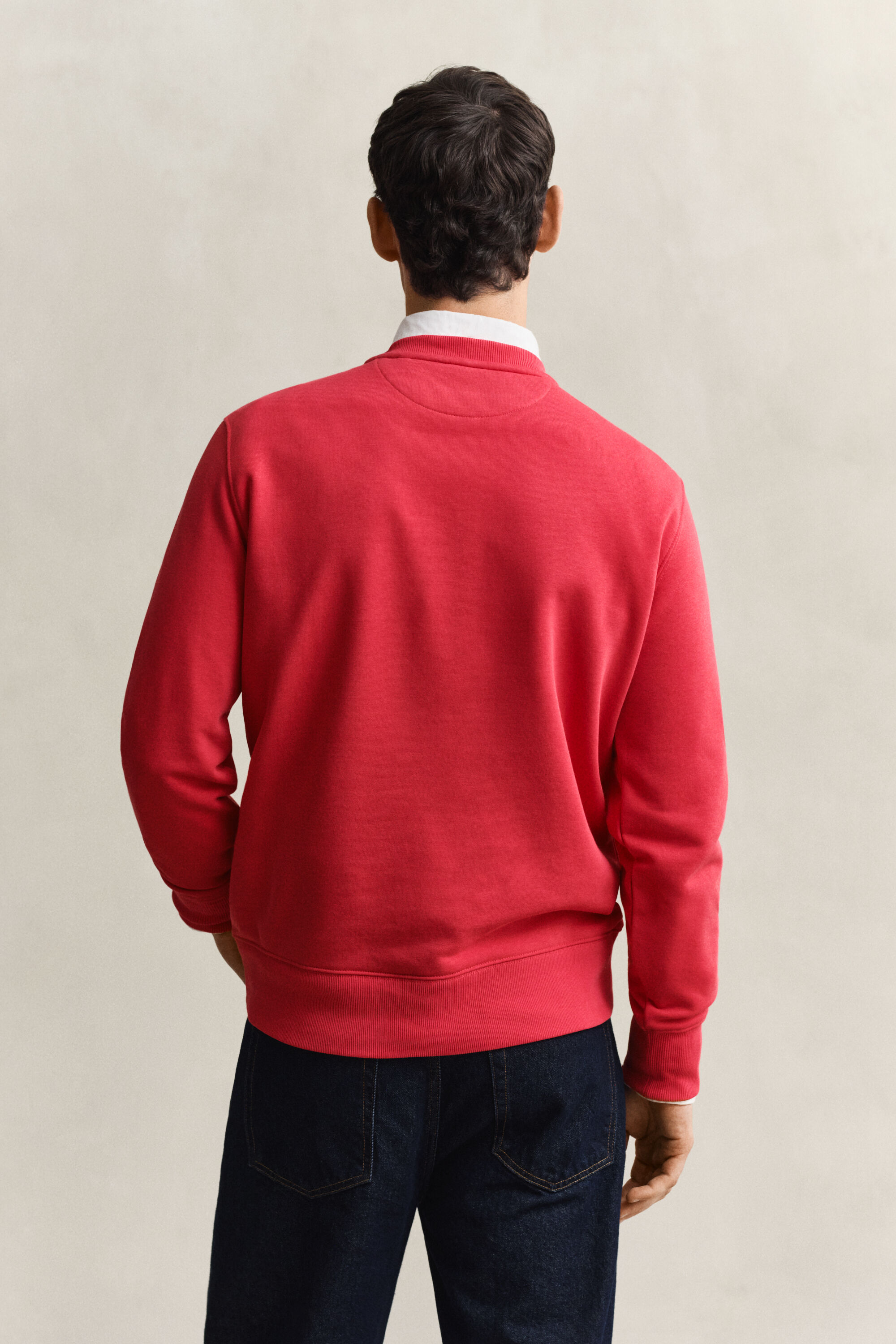 Sweatshirt com decote redondo Shield