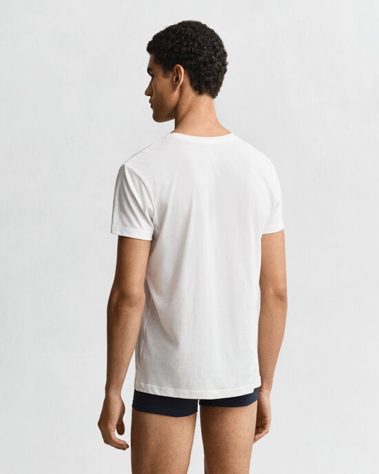 Pack de duas t-shirts com decote redondo