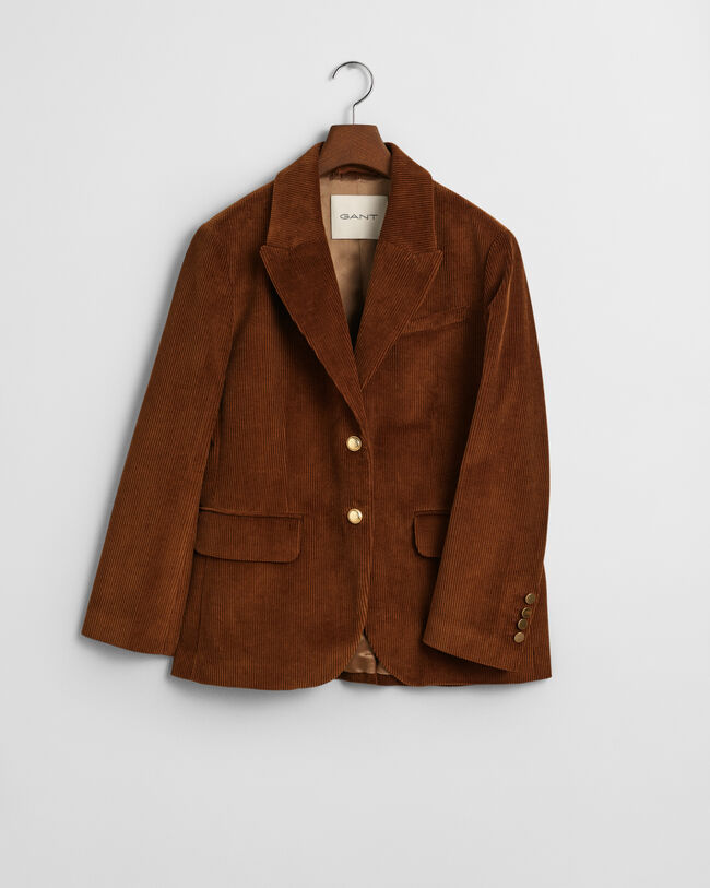 Blazer de bombazina regular fit