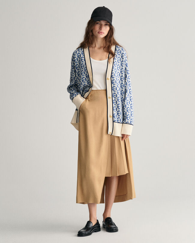 Casaco de malha Jacquard G