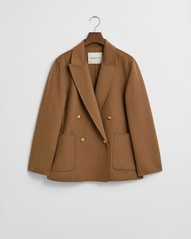 Blazer Club cosido à mão regular fit