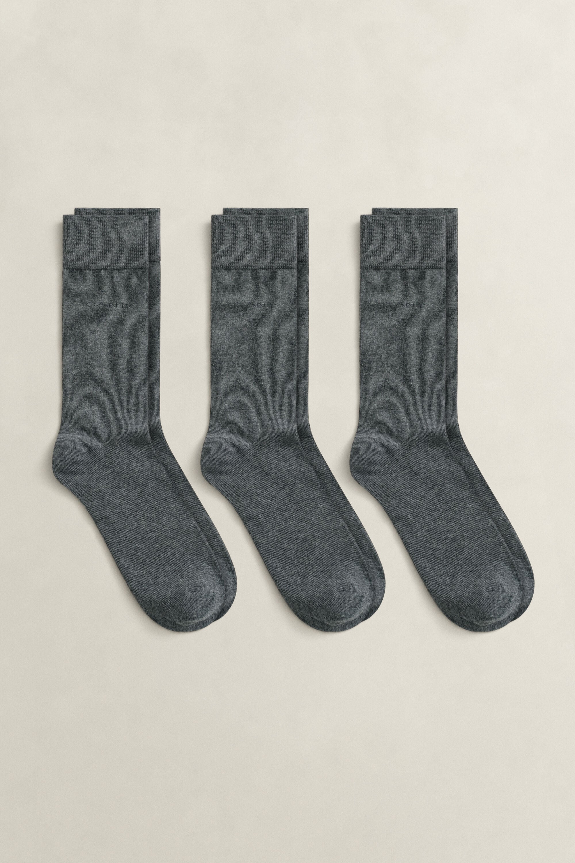 Pack de 3 pares de meias em algodão
