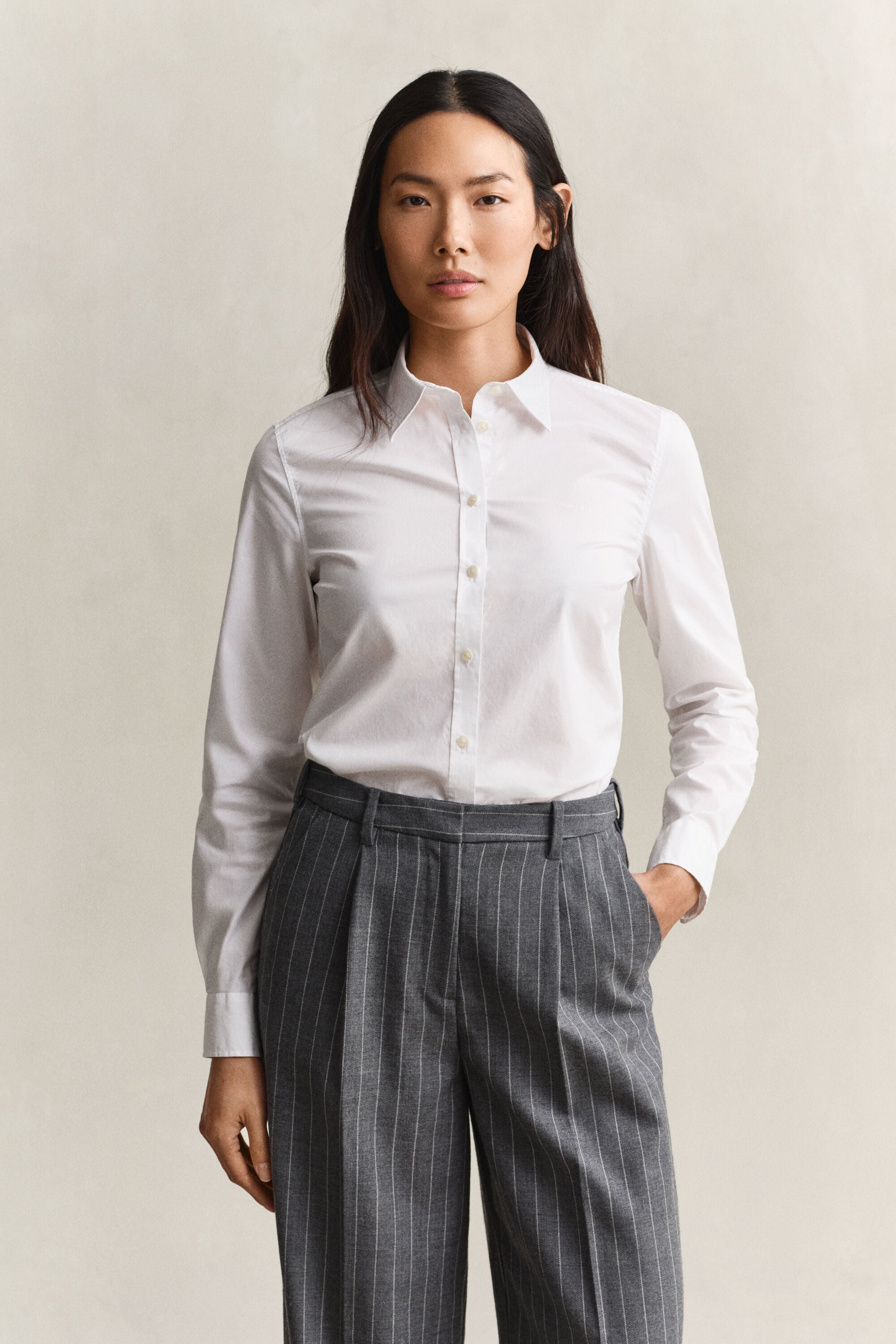 Camisa em popelina