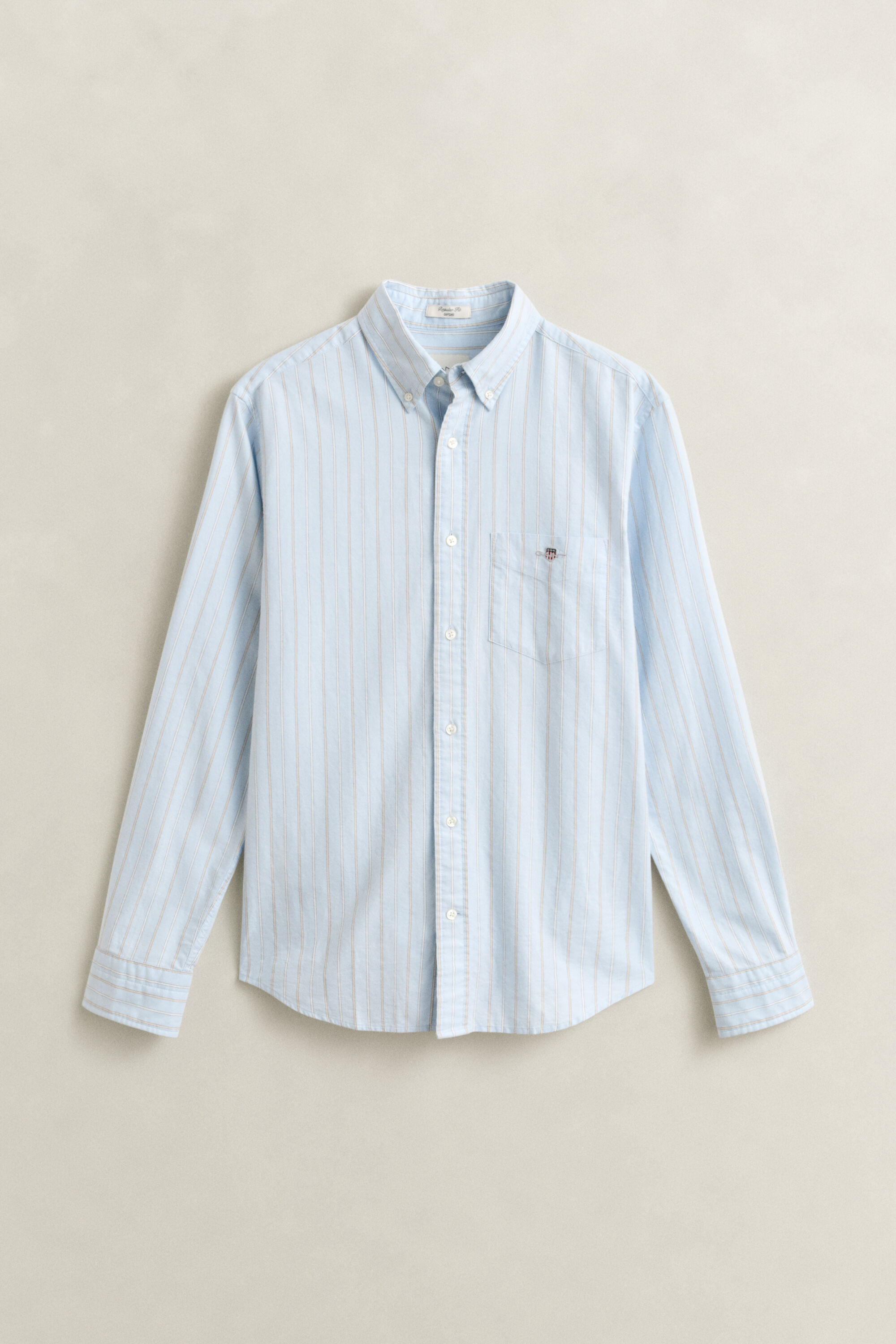 Camisa Oxford às riscas Classic