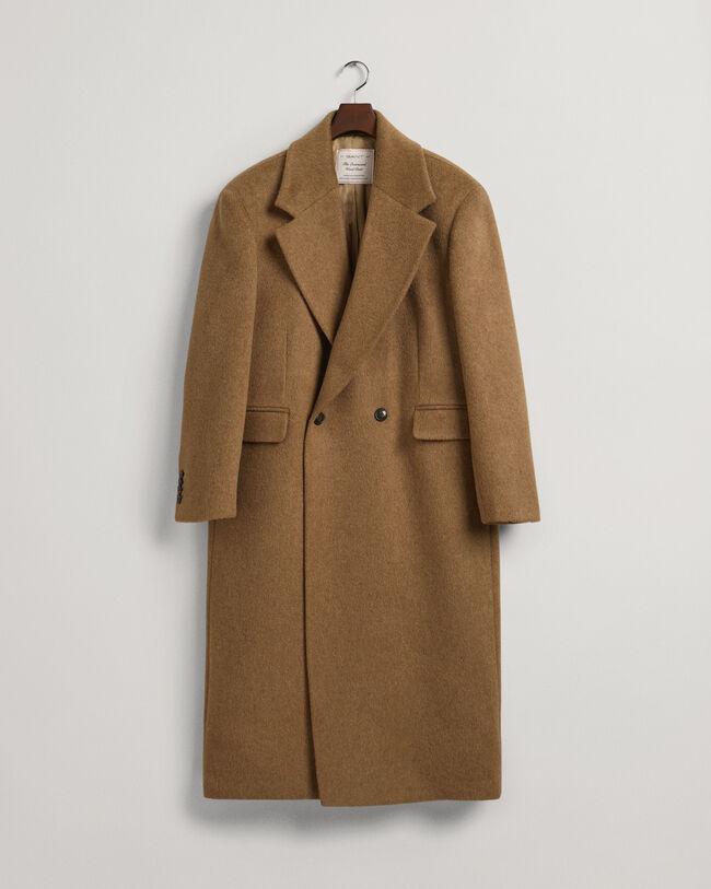 Sobretudo em lã oversized