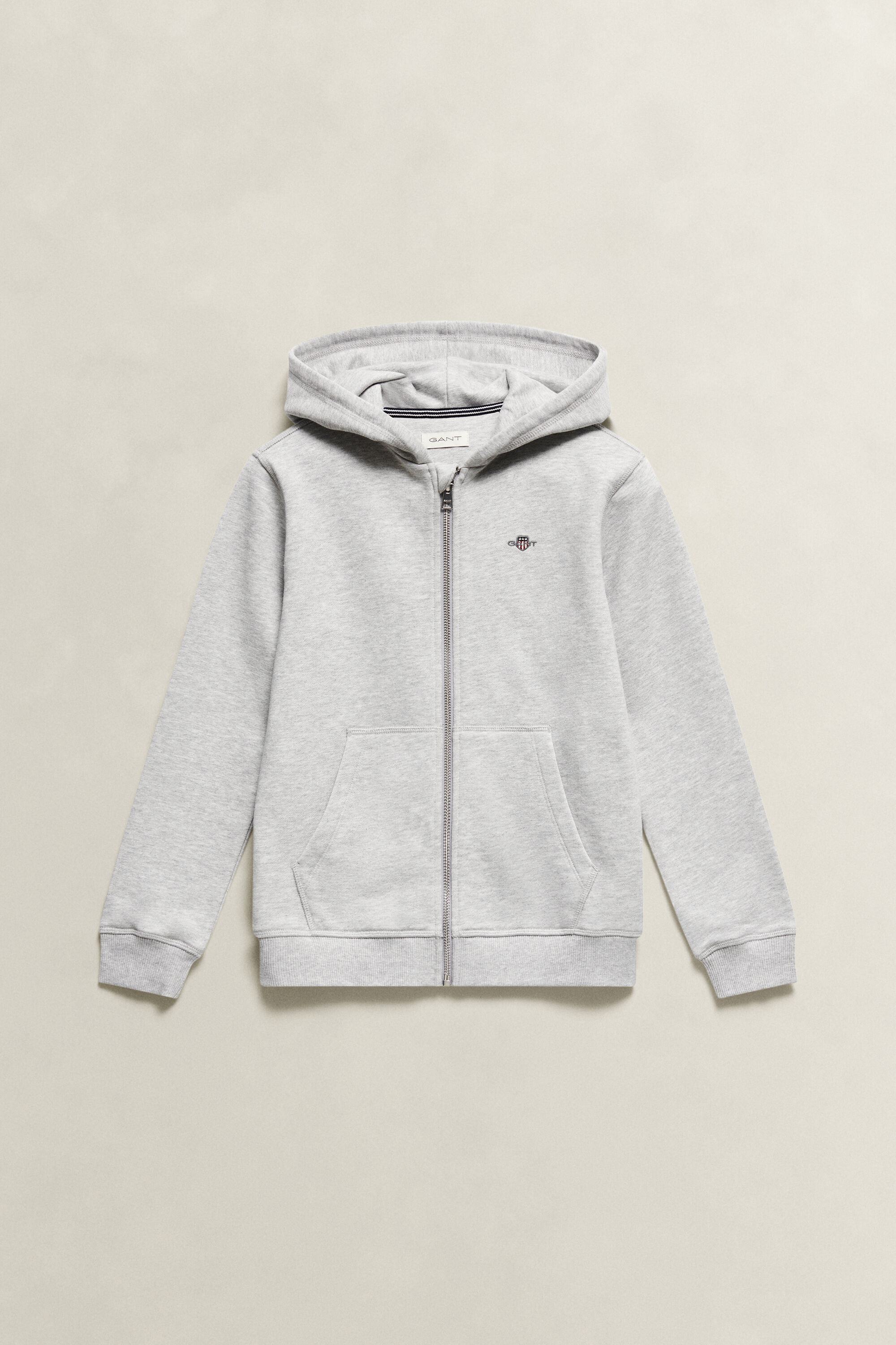 Sweatshirt com capuz e fecho de correr Shield Teens
