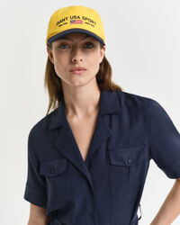 Vestido com bolsos regular fit