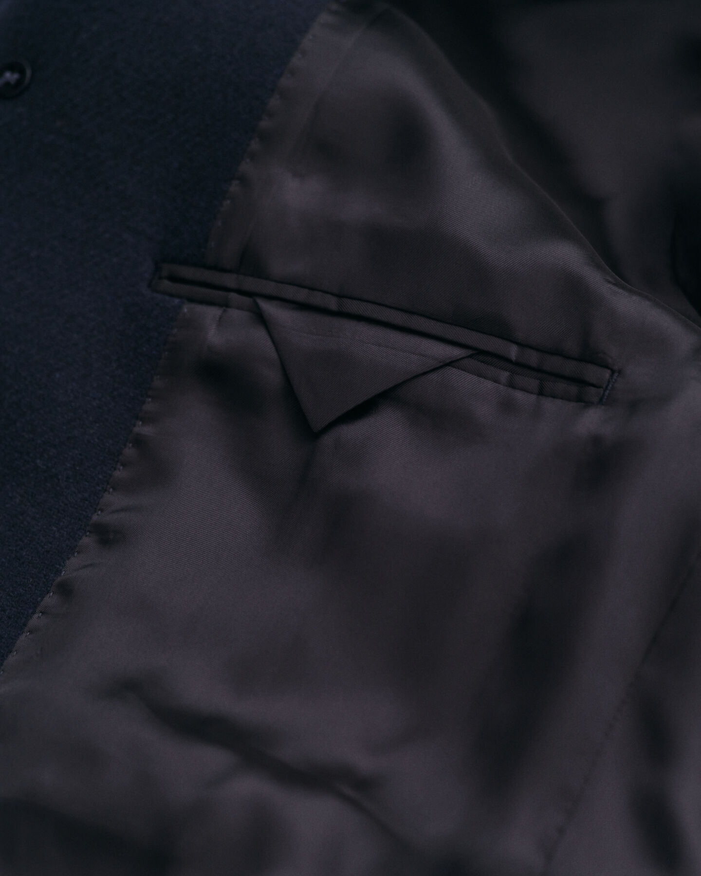 Sobretudo clássico formal em lã