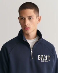 Sweatshirt com meio fecho GANT Arch Graphic