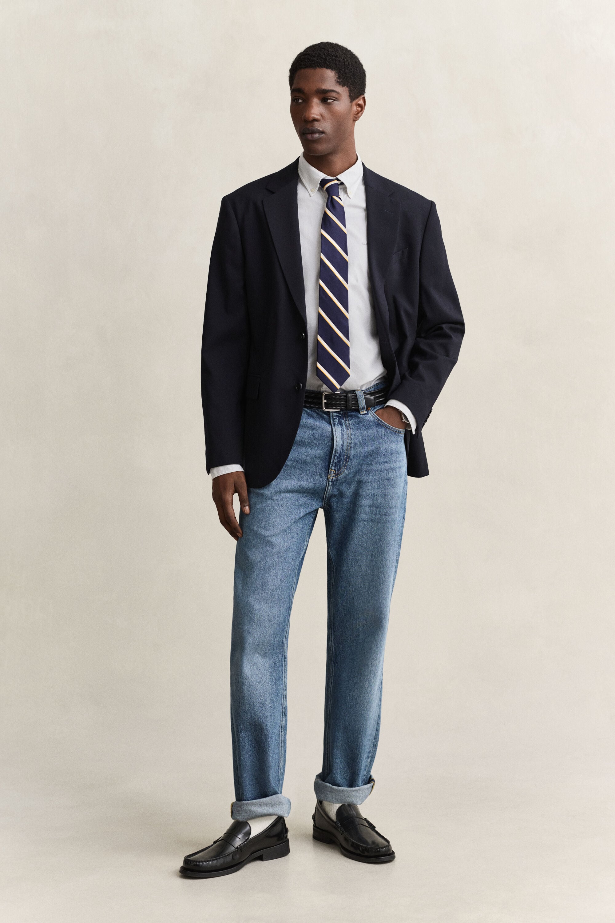Camisa Oxford pinpoint regular fit