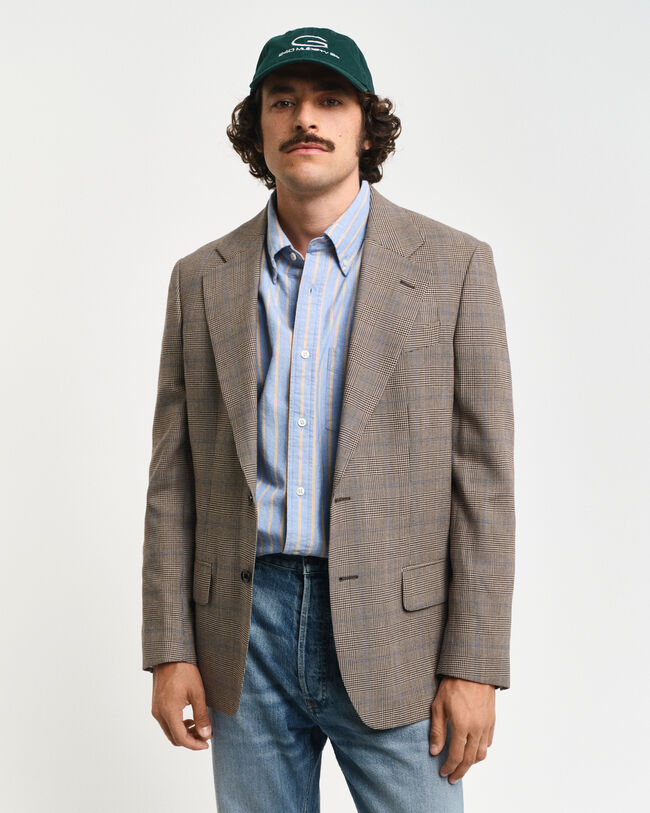 Blazer Glen Check regular fit