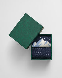 Caixa presente com pack de dois pares de meias Ski Artwork