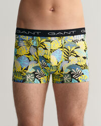 Pack de tr&ecirc;s boxers com estampado Tropical