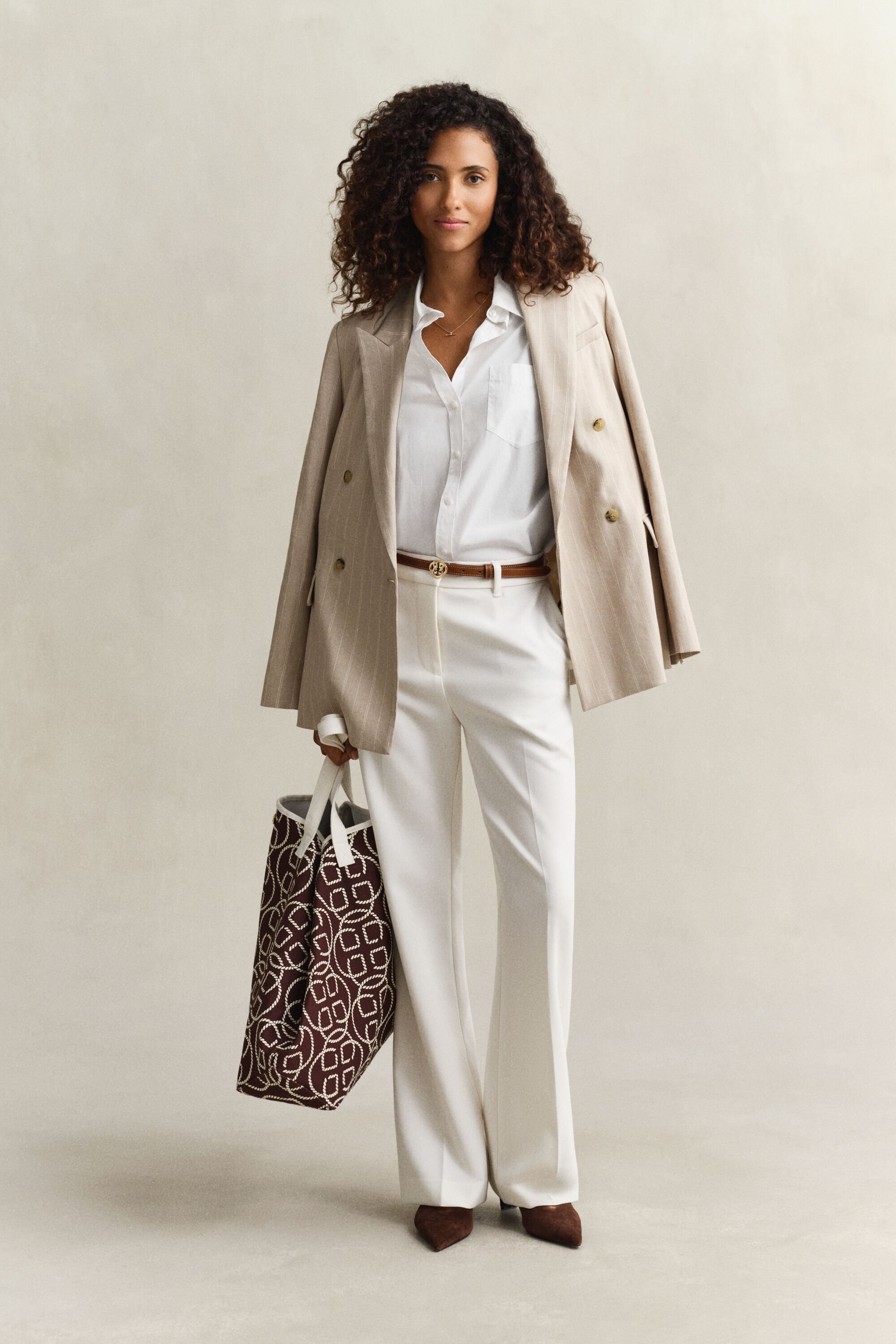 Camisa em popelina Classic relaxed fit