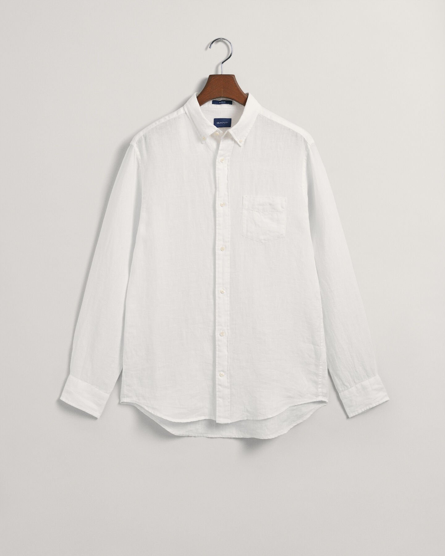 Camisa de linho regular fit