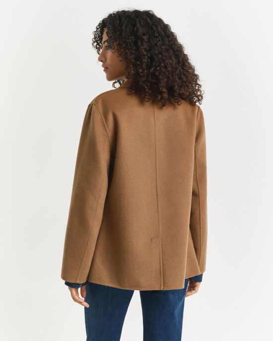 Blazer Club cosido à mão regular fit