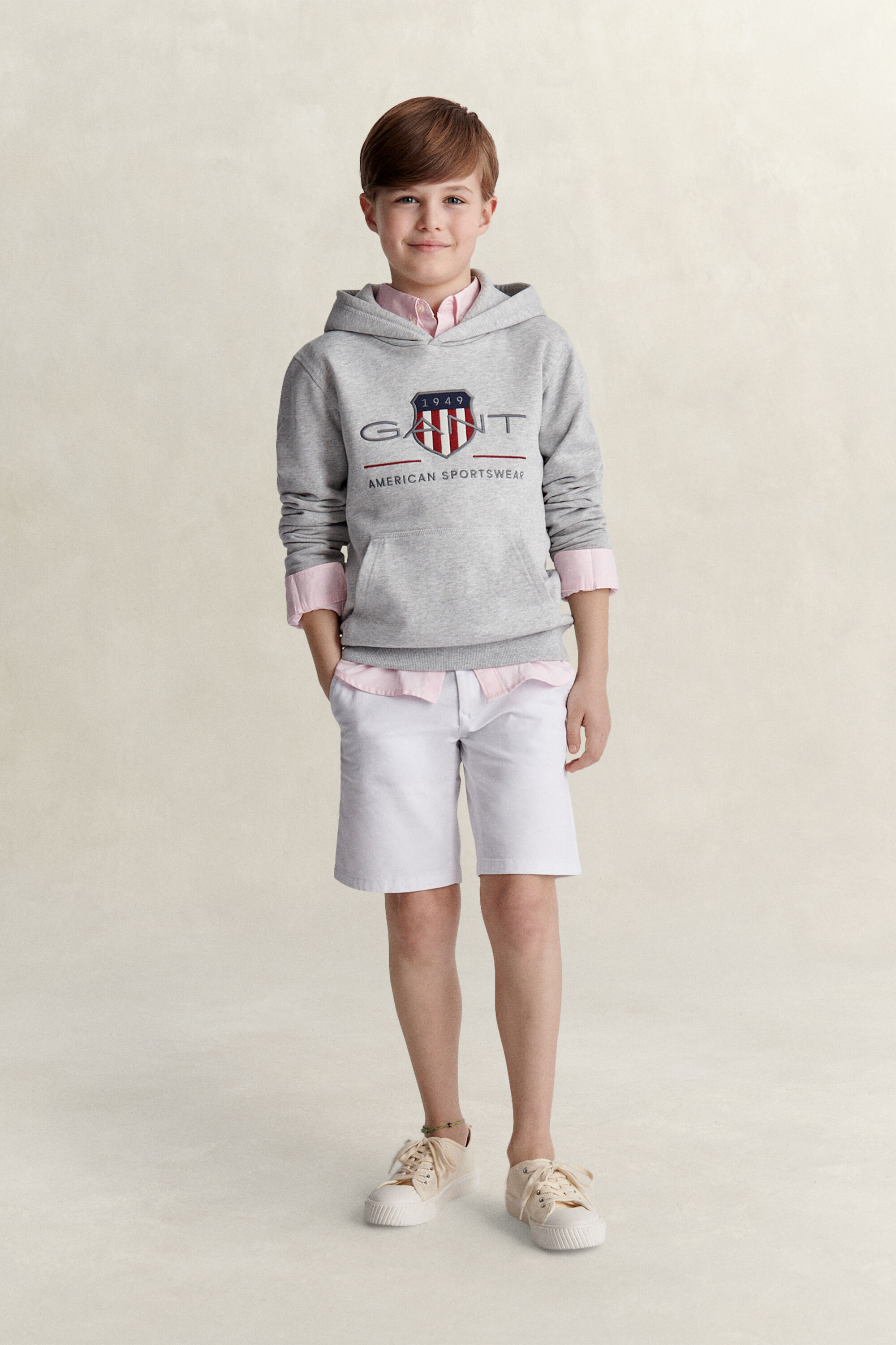 Sweatshirt com capuz Archive Shield Teens