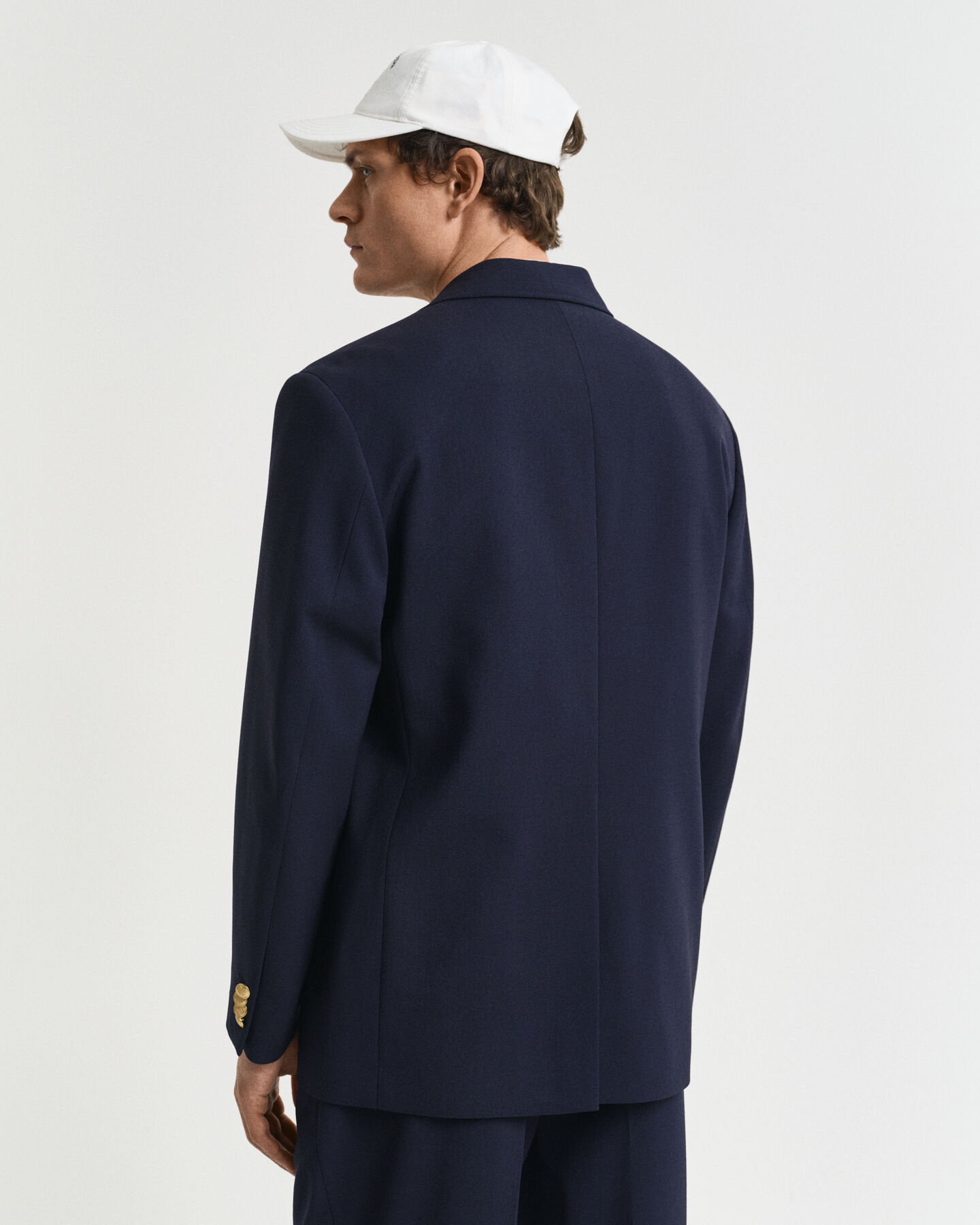 Blazer Club com emblema relaxed fit