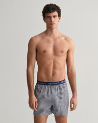 2-Pack Gingham and Striped Boxers