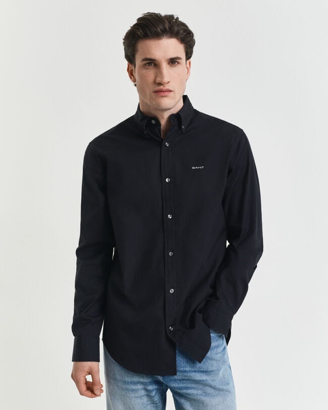 Camisa Oxford pinpoint regular fit