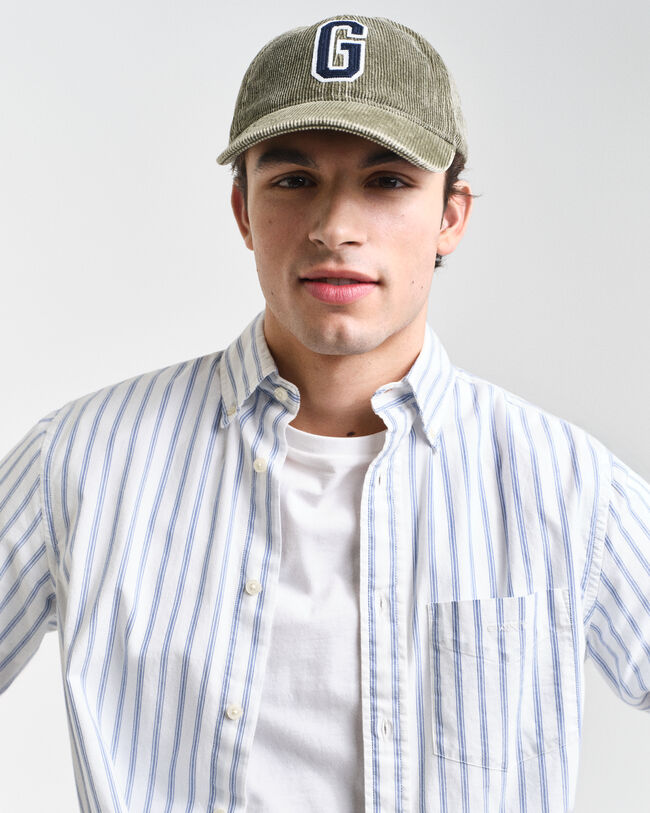 Camisa Oxford Archive às riscas regular fit