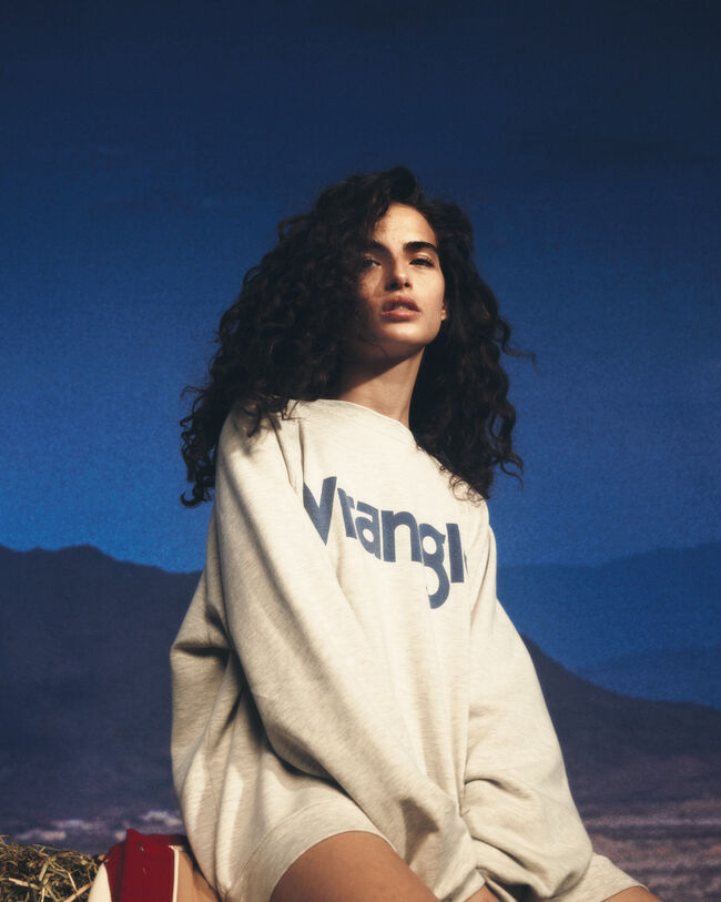 Sweatshirt Logo Wrangler x GANT