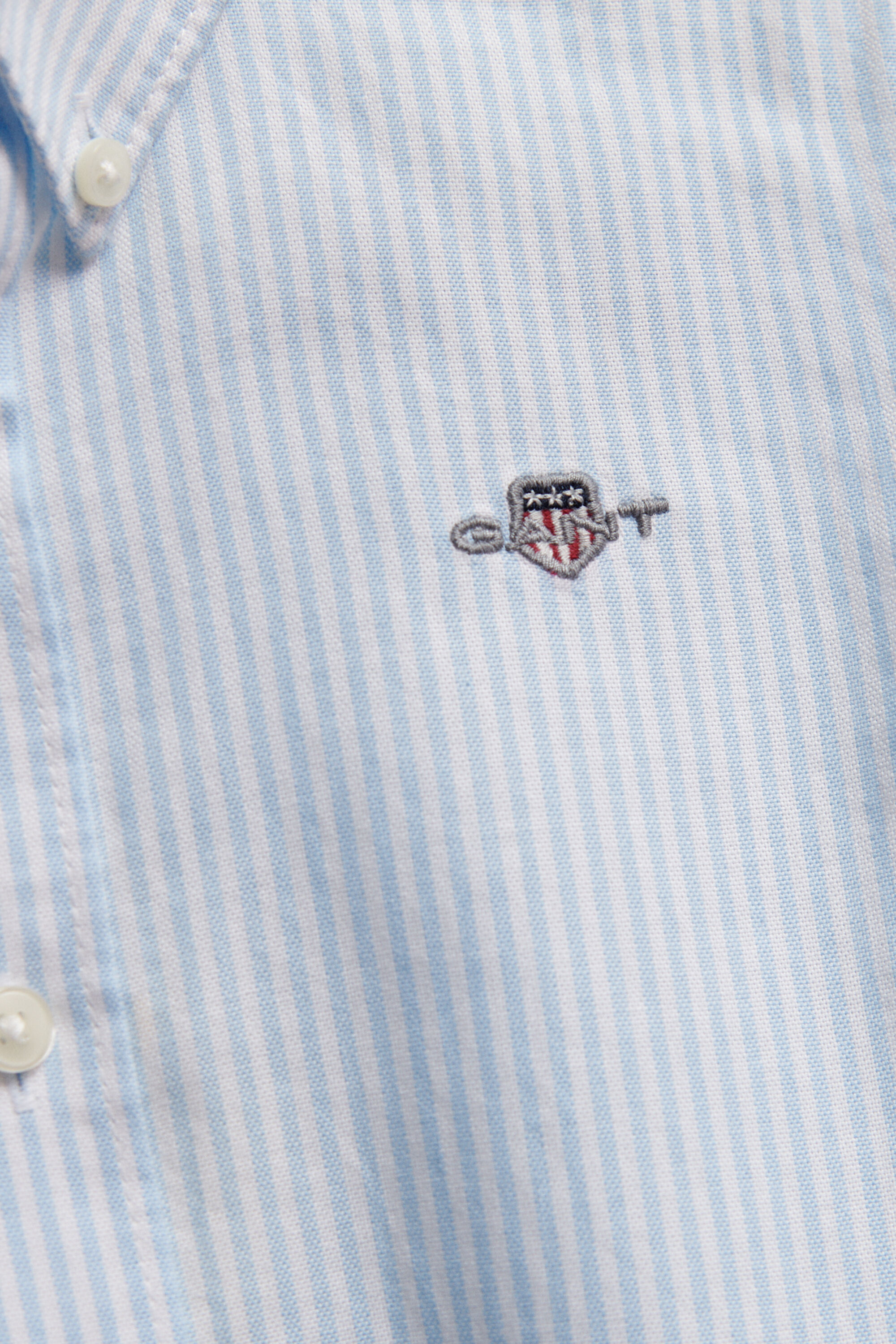 Camisa Oxford às riscas Shield Boys