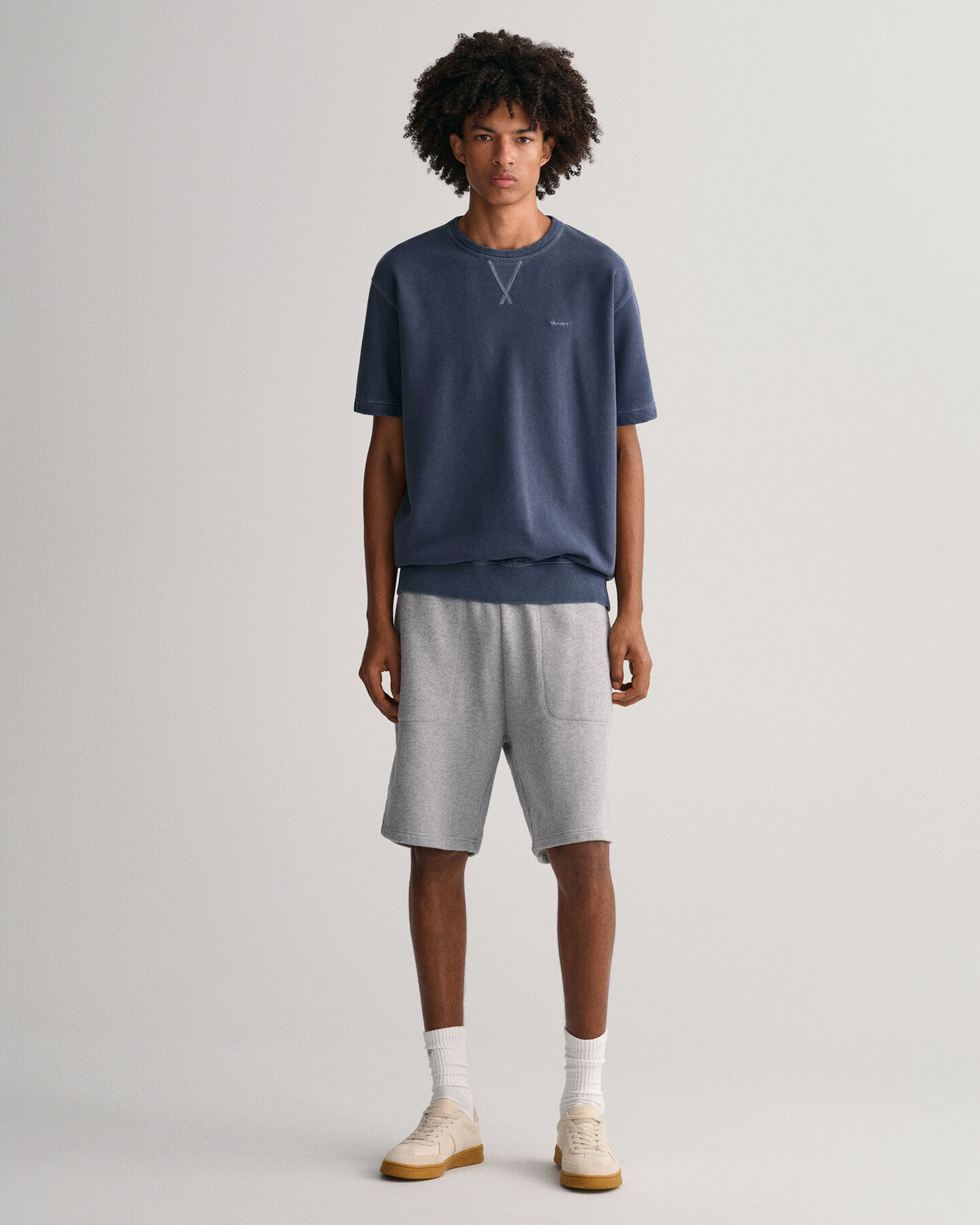 Sweatshirt de manga curta Sunfaded