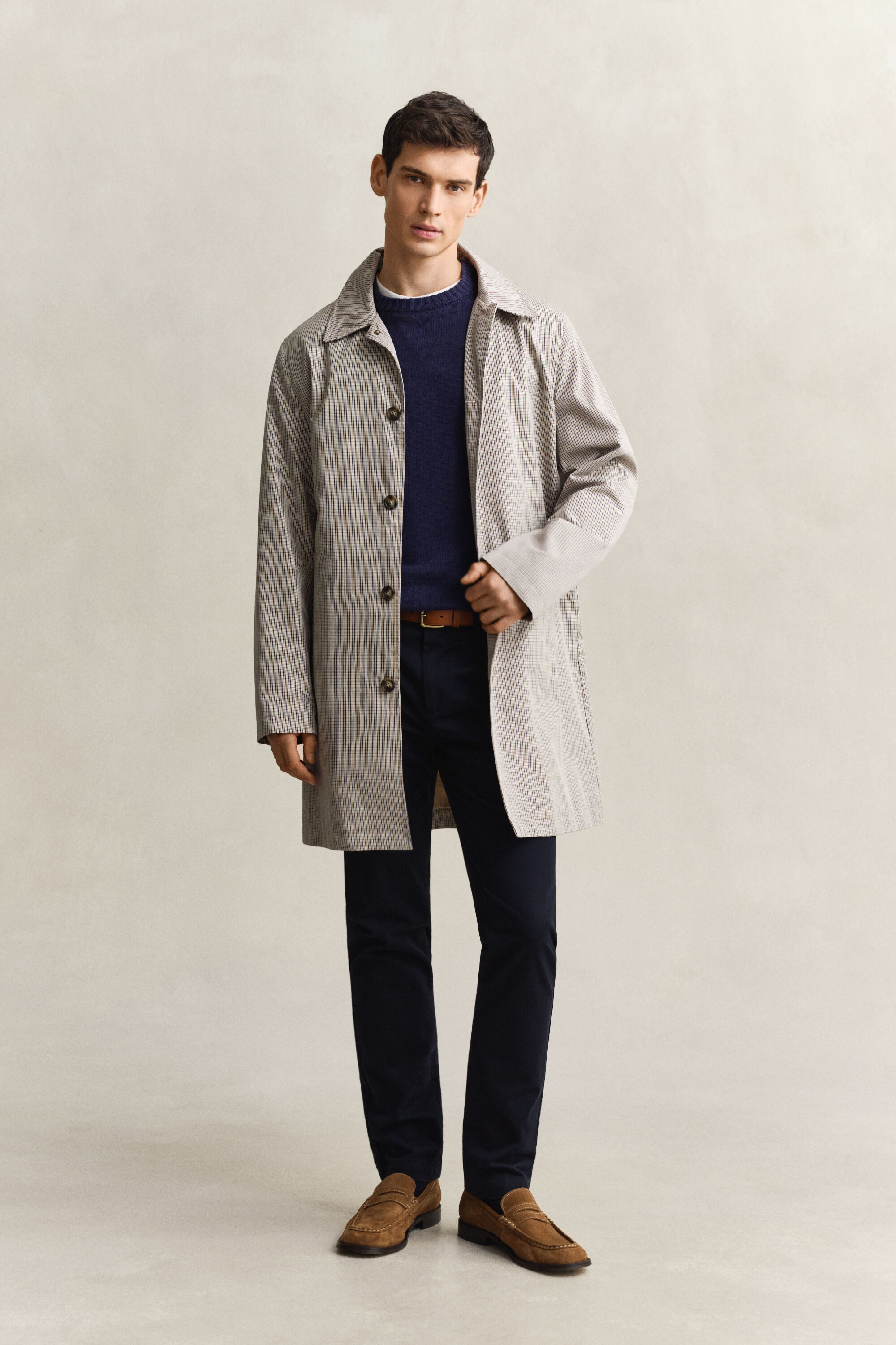 Calças chino elegantes slim fit