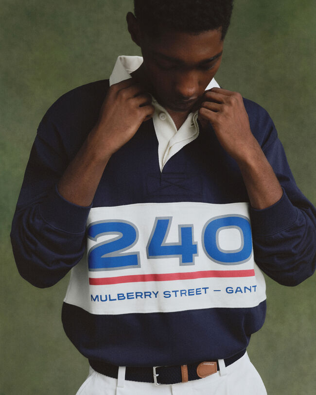 Heavy Rugger Graphic Blocked