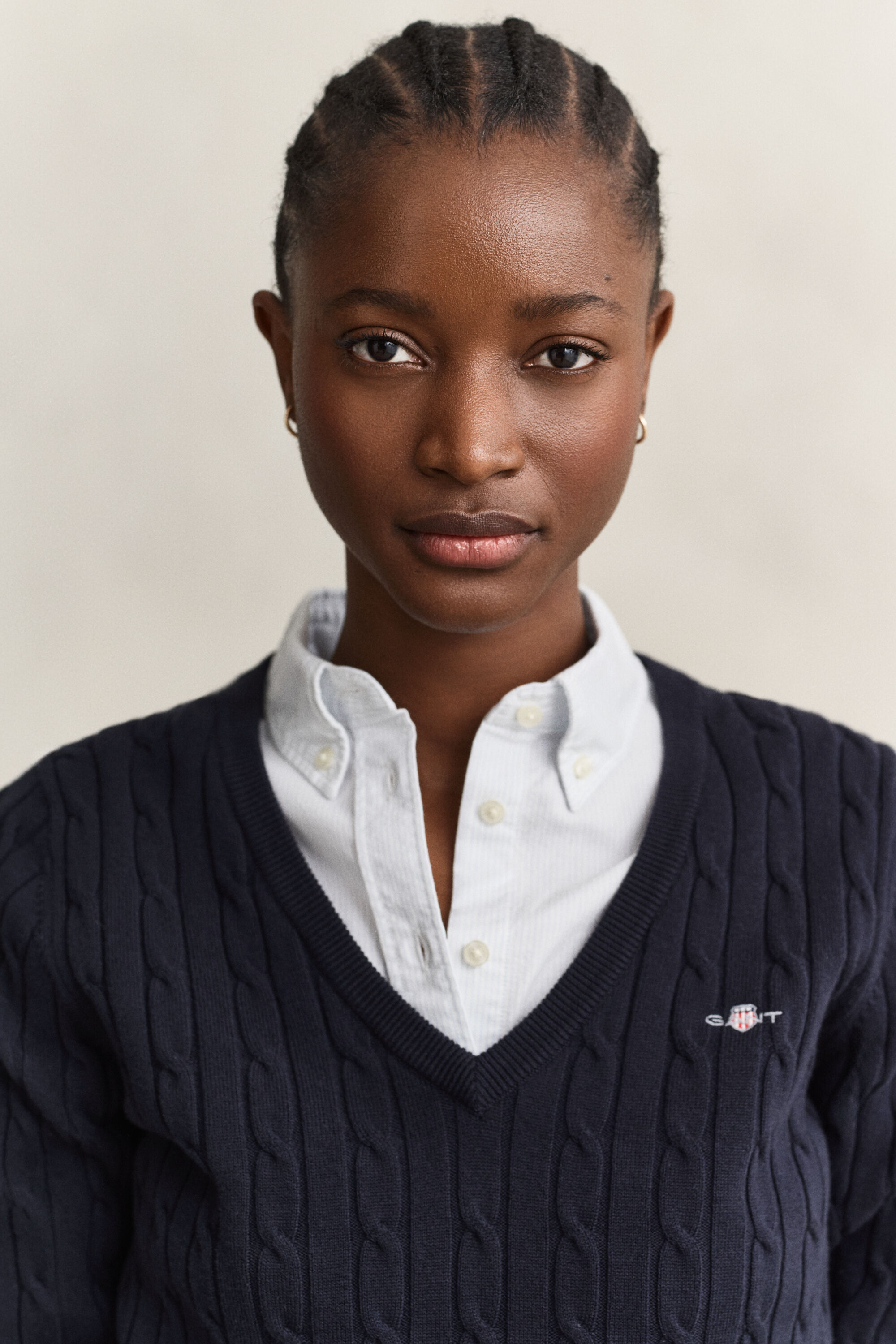 Camisola de malha entrançada Classic