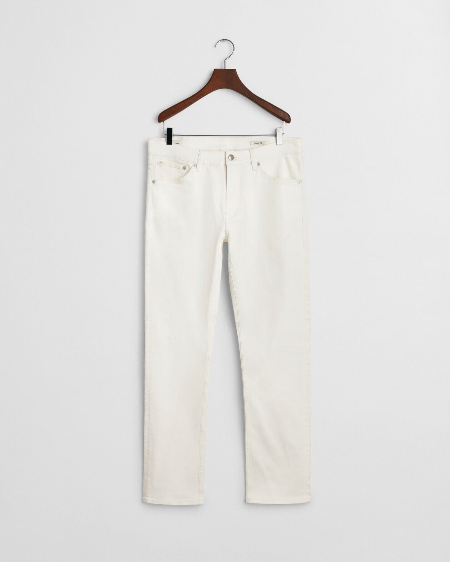 Calças de ganga brancas regular fit