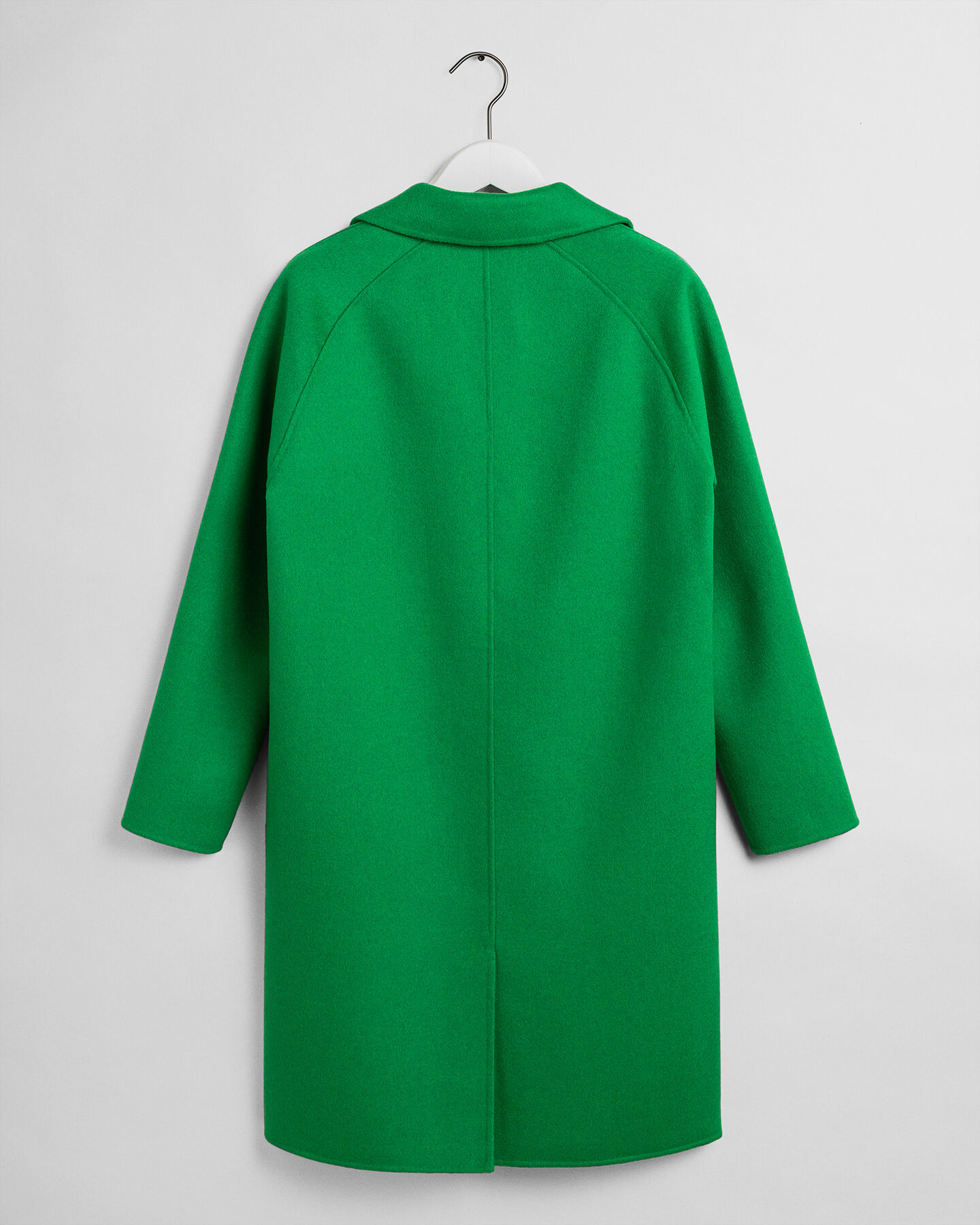 Sobretudo mesclado cosido &agrave; m&atilde;o