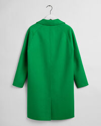 Sobretudo mesclado cosido &agrave; m&atilde;o