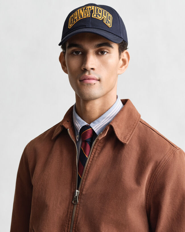 Boné em sarja de algodão Graphic