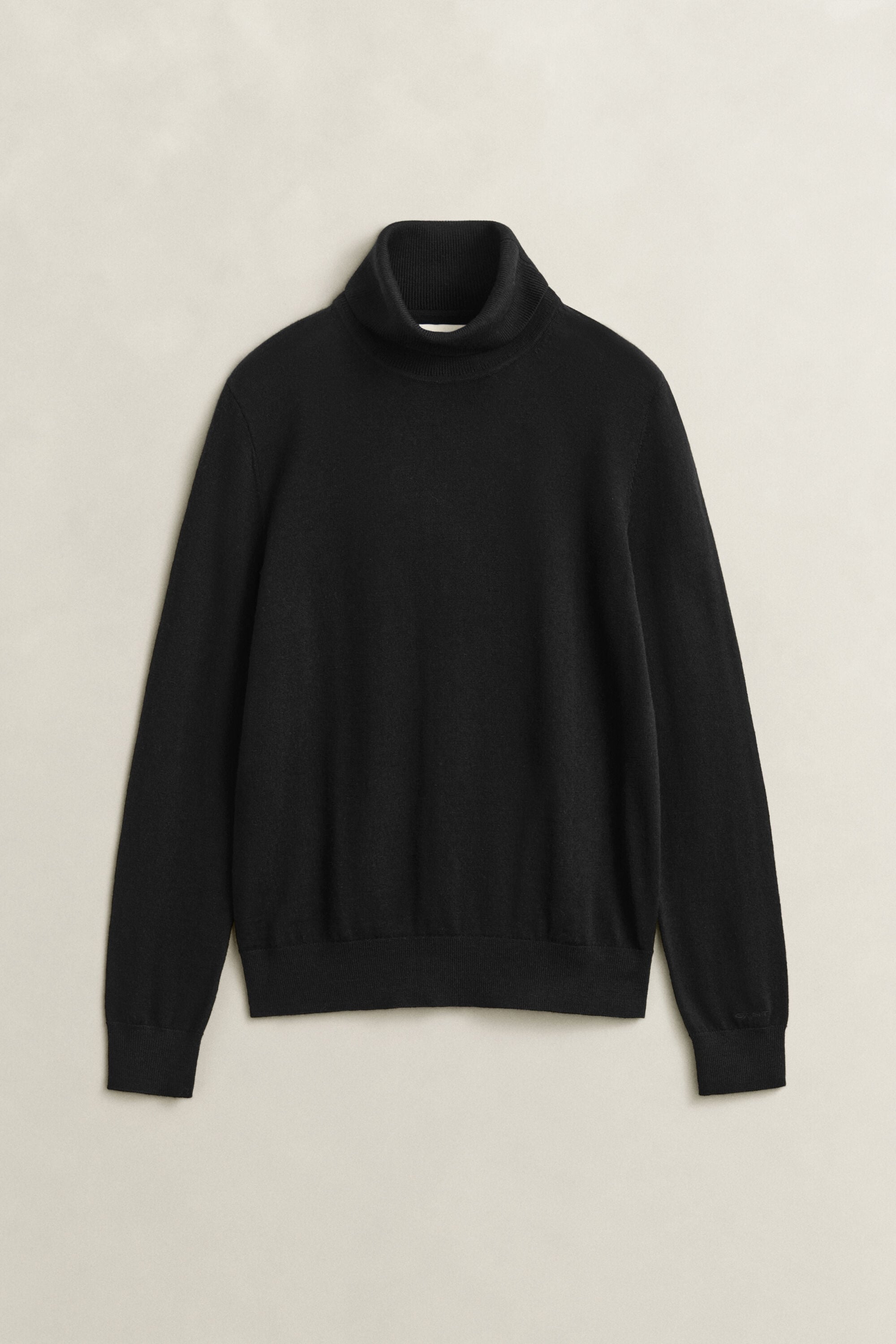 Camisola de gola alta em lã de merino extrafina