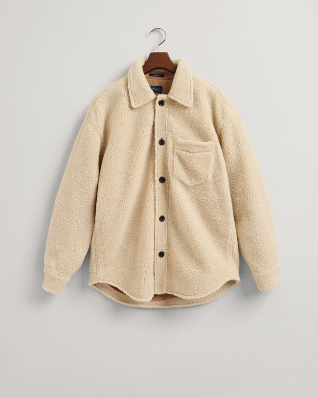 Sobrecamisa Sherpa oversized