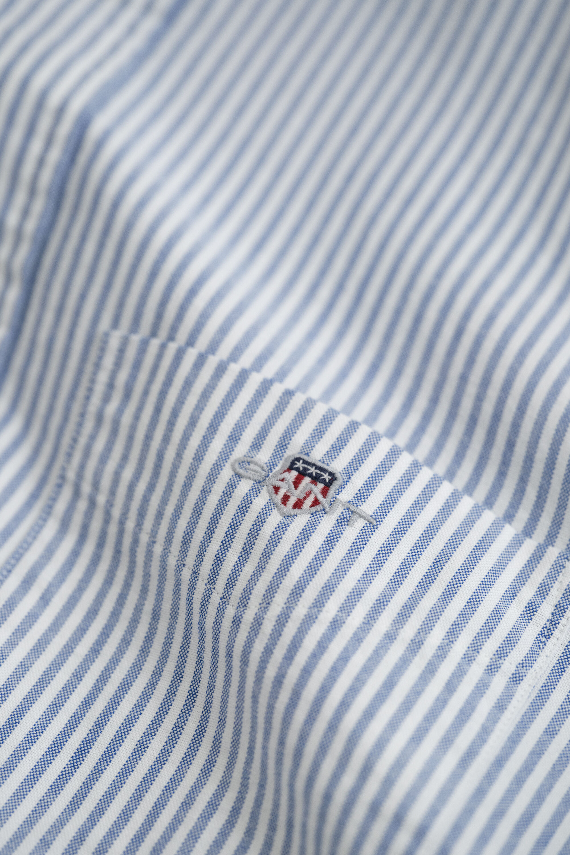 Camisa Oxford às riscas Classic regular fit