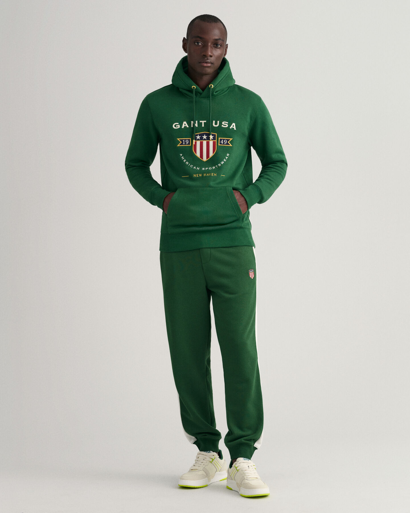 Sweatshirt com capuz Banner Shield