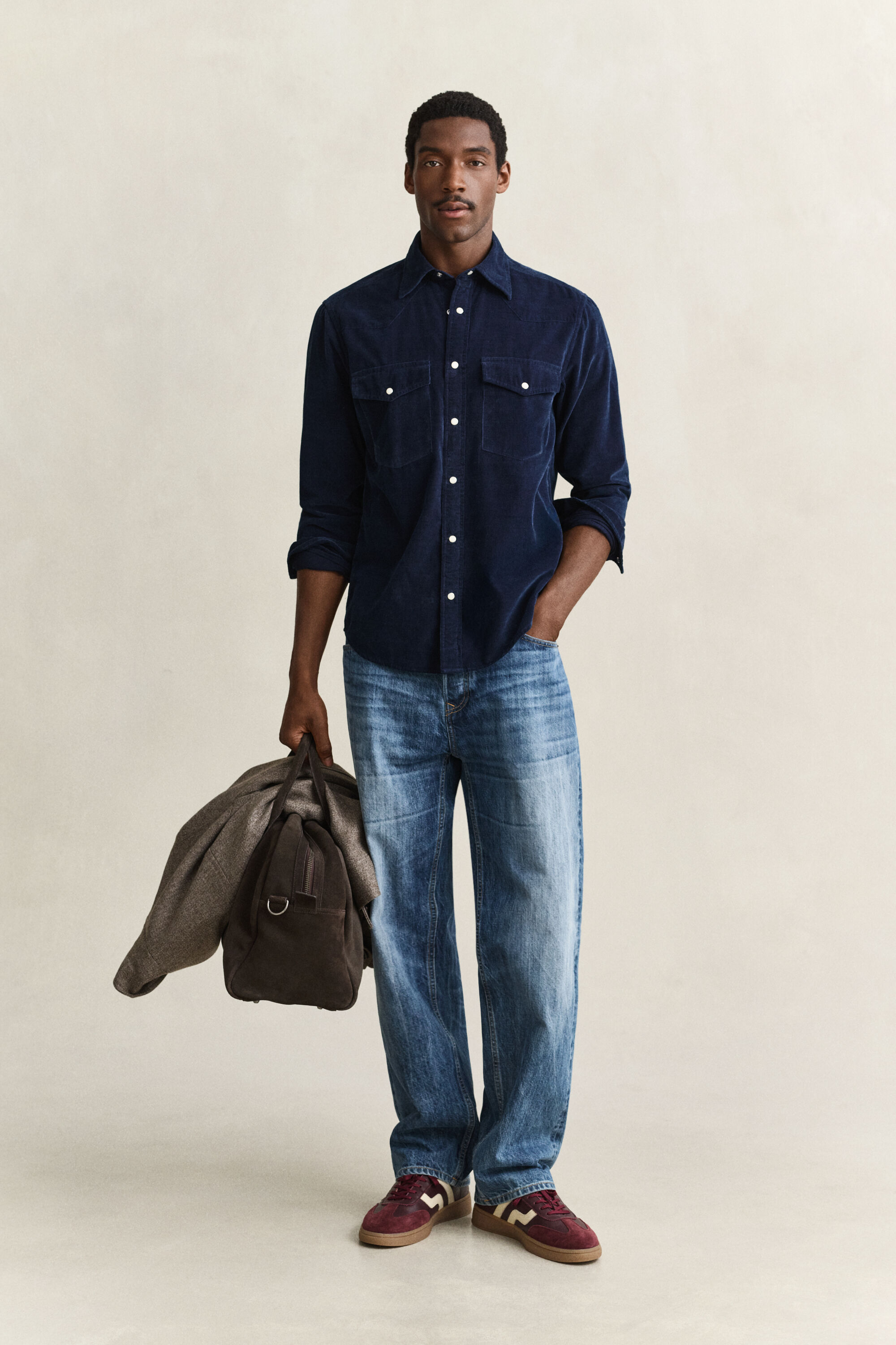 Camisa de bombazina Rodeo