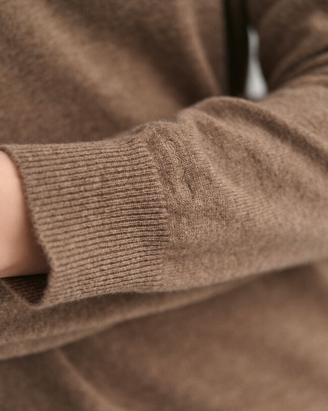 Vestido em l&atilde; extrafina