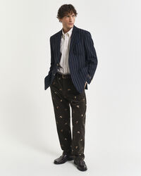 Camisa Heritage Poplin às riscas relaxed fit