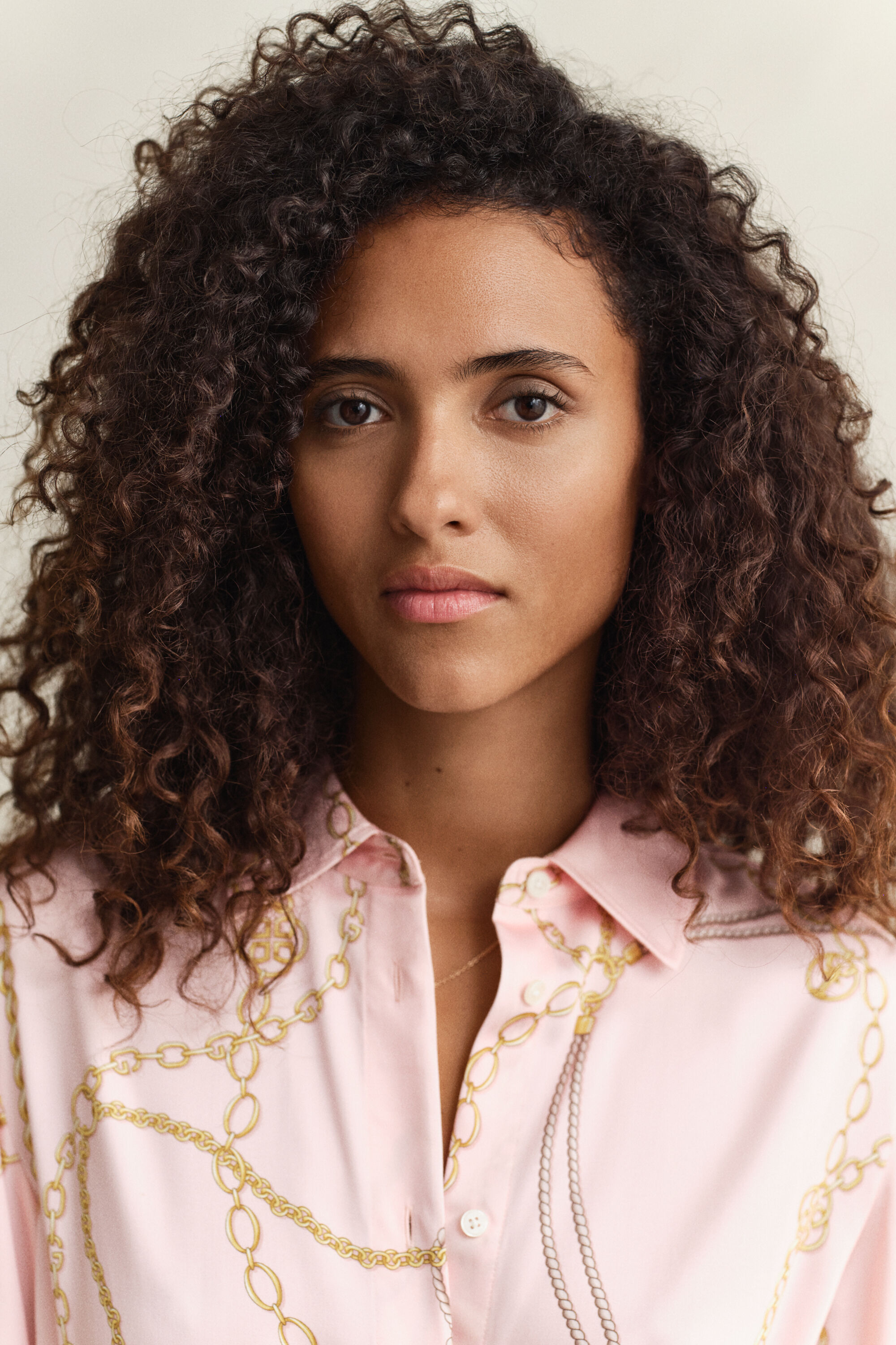 Vestido-camisa com cinto