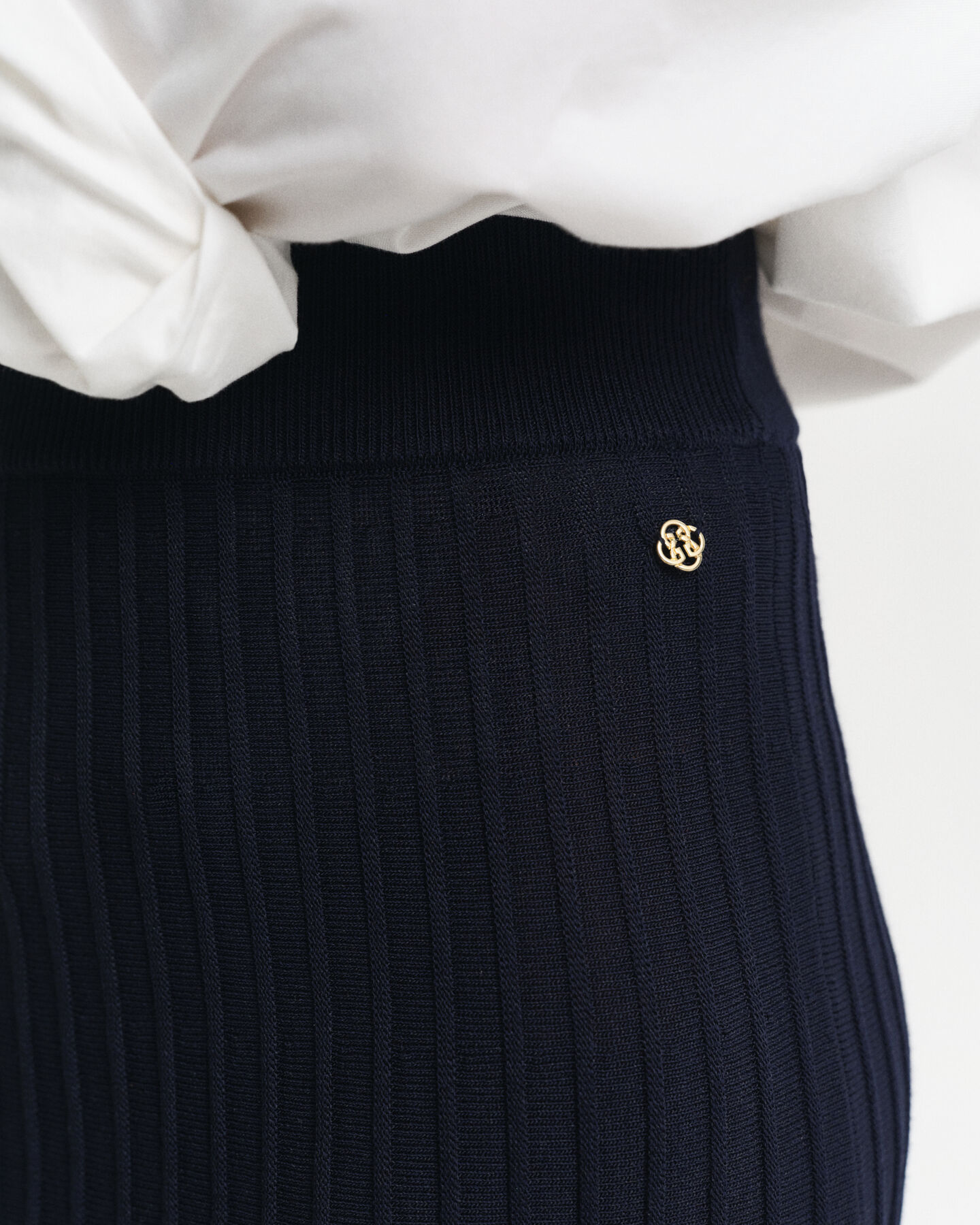 Saia em malha de viscose