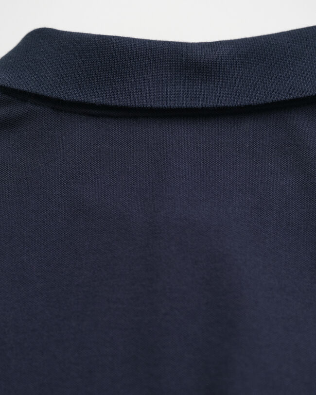 Rugger em algodão piqué contrastante