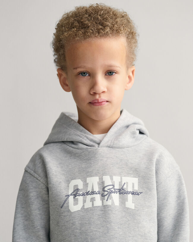 Sweatshirt com capuz GANT Arch Script Kids