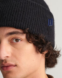 Gorro em malha canelada