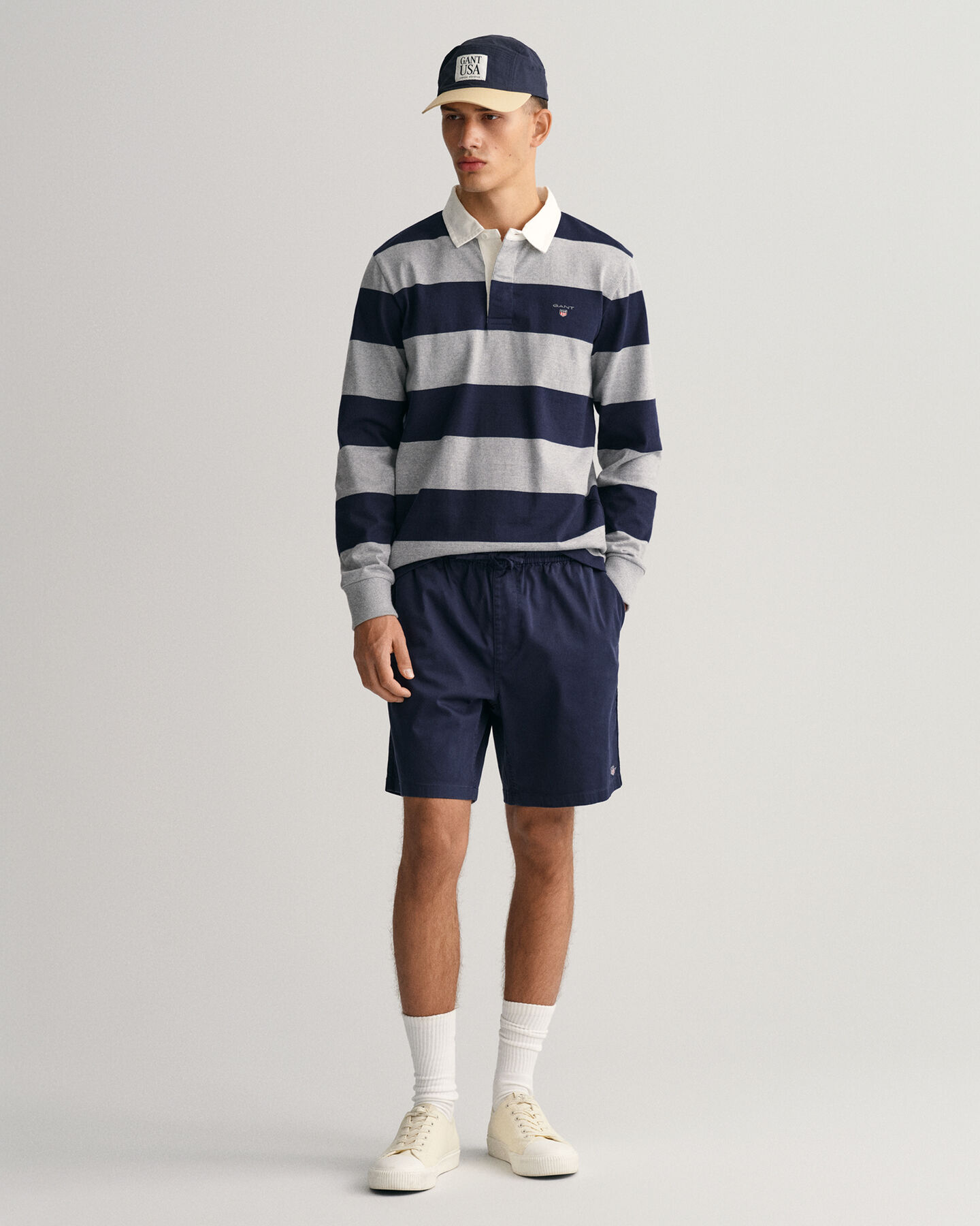 Calções com cordão Logo